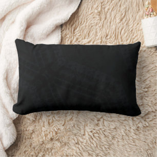 Acceptance Dark Boho Texture Lumbar Cushion