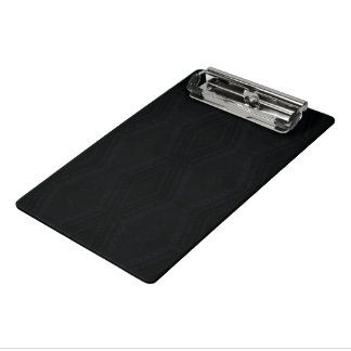 Acceptance | Dark Boho Texture Mini Clipboard