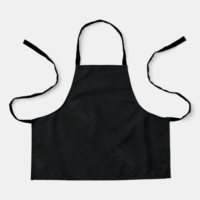 Acceptance | Dark Shibori Texture Apron (Front)