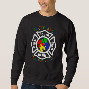 Acceptance Fire South Ems Bend Understanding Puzzl Sweatshirt