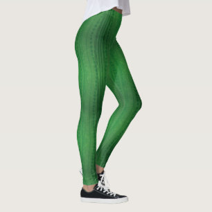 Acceptance   Green Eclectic Boho Pattern Leggings