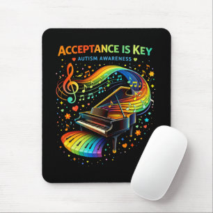 Acceptance Is Key Autism Awareness Mouse Pad