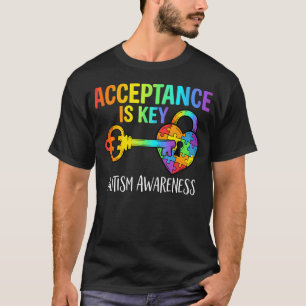 Acceptance Is Key Autism T-Shirt