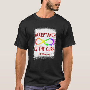Acceptance Is The Cure Autism Awareness T-Shirt