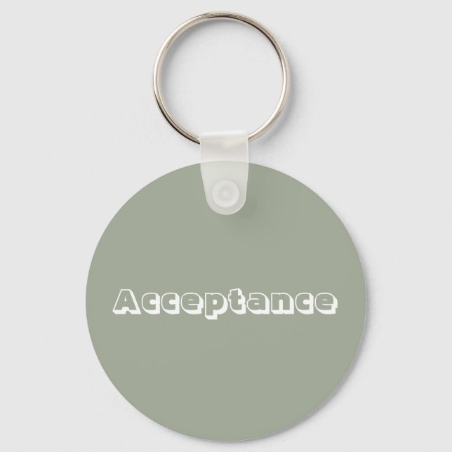 Acceptance Key Ring (Front)