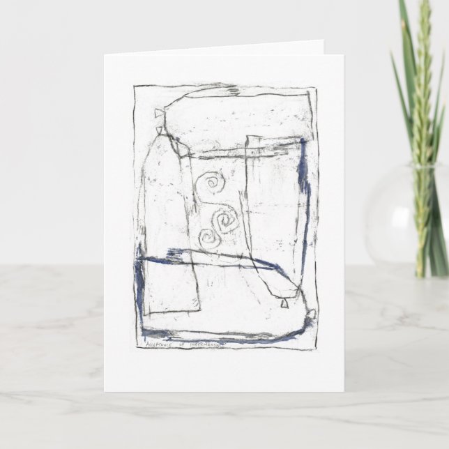 Acceptance of impermanence. card (Front)