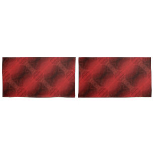 Acceptance   Red Meditation Medallions Pillowcase