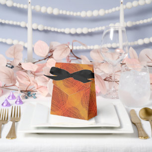 Acceptance Red Orange Yellow Boho Medallions Favour Box