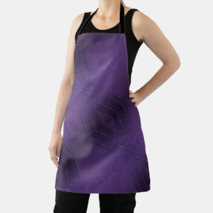 Acceptance   Violet Eclectic Boho Pattern Apron