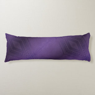 Acceptance   Violet Eclectic Boho Pattern Body Cushion