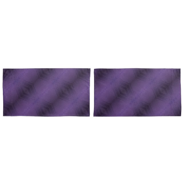 Acceptance | Violet Eclectic Boho Pattern Pillowcase (Front-Set)