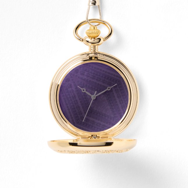 Acceptance | Violet Eclectic Boho Pattern Watch (Front)