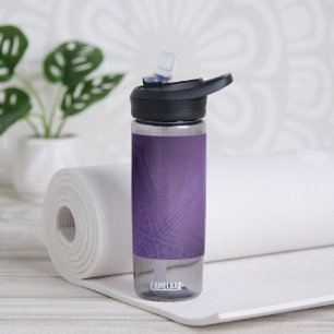 Acceptance Violet Eclectic Boho Pattern Water Bottle