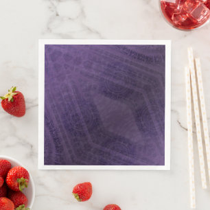 Acceptance   Violet Meditation Medallions Napkin