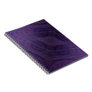 Acceptance   Violet Meditation Medallions Notebook