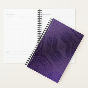 Acceptance   Violet Meditation Medallions Planner
