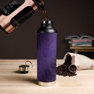 Acceptance   Violet Meditation Medallions Water Bottle