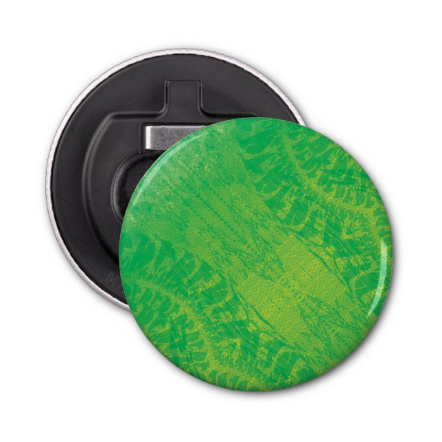Acceptance | Yellow Green Blue Boho Medallions Bottle Opener (Front)