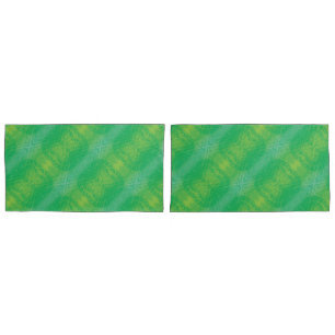 Acceptance   Yellow Green Blue Boho Medallions Pillowcase