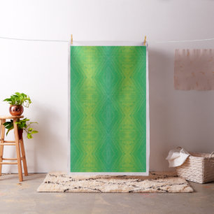 Acceptance   Yellow Green Blue Shibori Pattern Fabric
