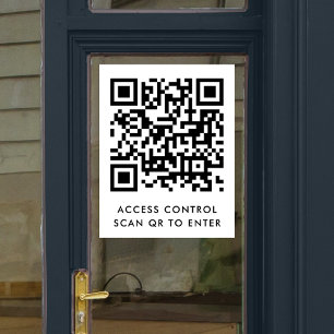 Access Control Door Lock QR Code Scan to Enter