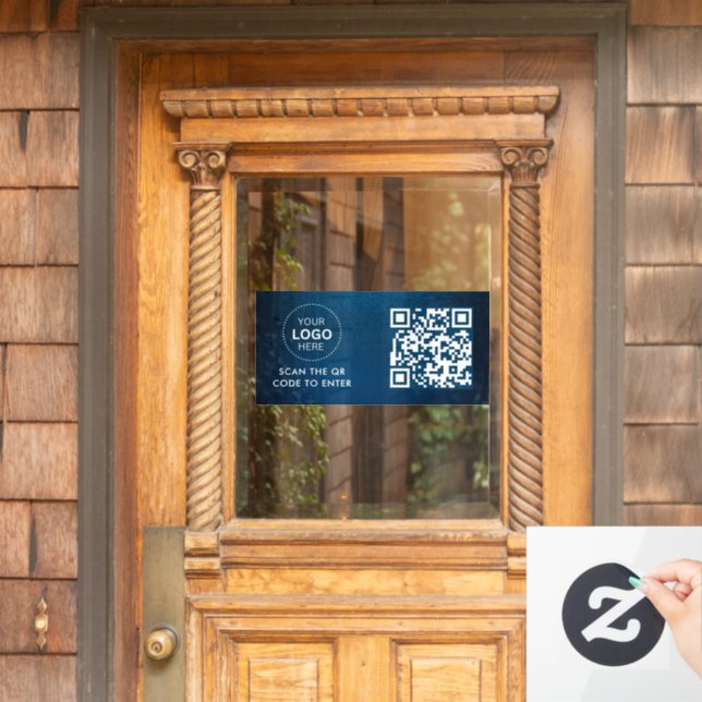 Access Control | QR Code Business Logo Entry (Home Door)