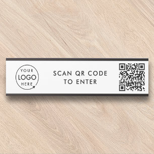 Access Control   QR Code Security Lock Entry Door Sign