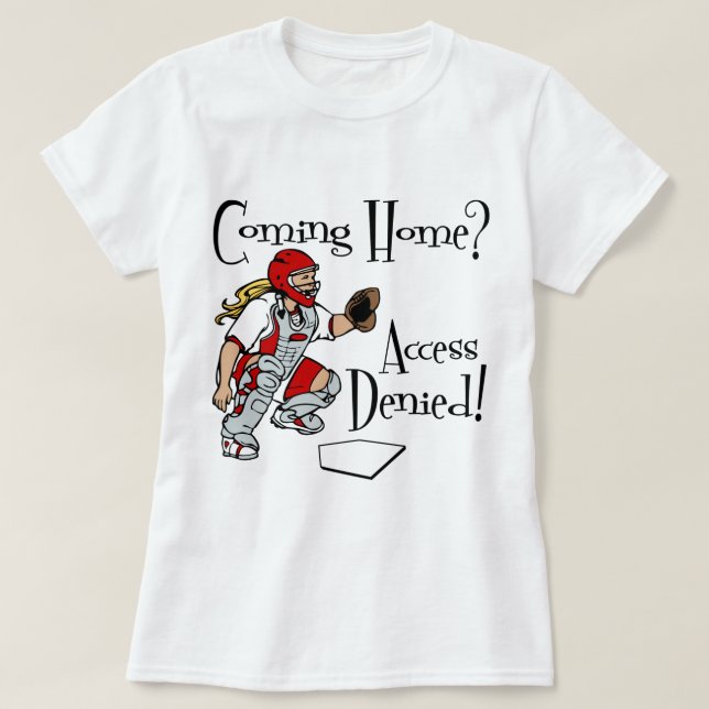 Access Denied, red T-Shirt (Design Front)