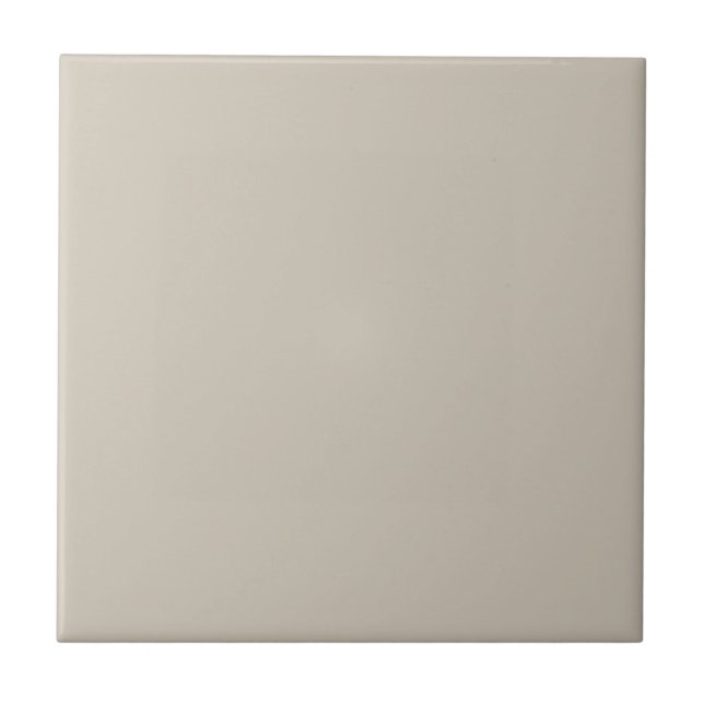 Accessible Beige Solid Colour Ceramic Tile (Front)