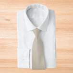 Accessible Beige Solid Colour Tie<br><div class="desc">Accessible Beige Solid Colour</div>