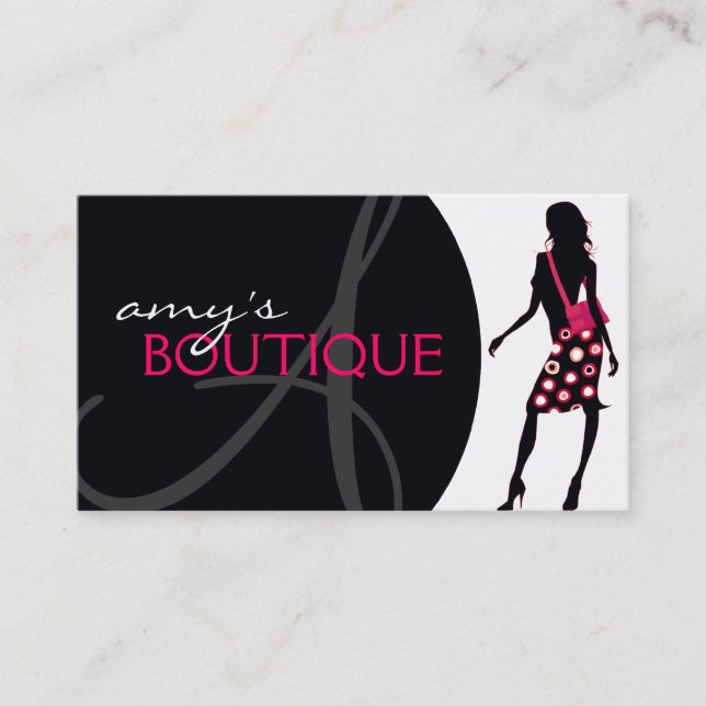 Accessorie Boutique Business Card (Front)