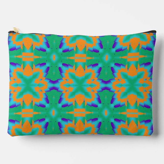 Accessory Pouch, A trendy multicolor design   Pouch (Front)