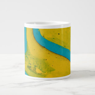 Accidents Will Happen 1 Bold Yellow Blue Drink Cup