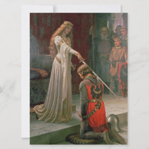 Accolade (by Edmond Blair Leighton) Card