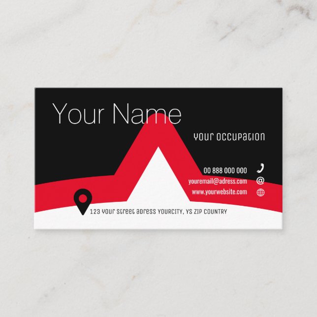 ACCOLADE Collection Standard Business Card (Front)