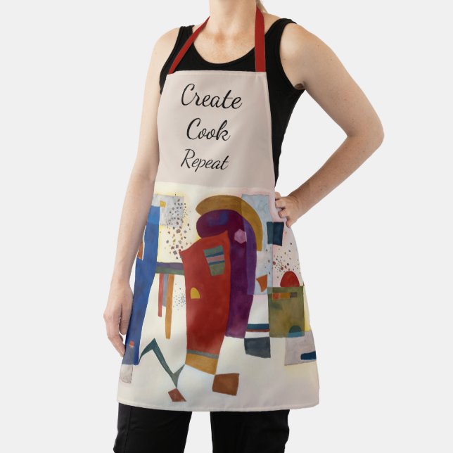 Accompanied Contrast, Kandinsky  Apron (Insitu)