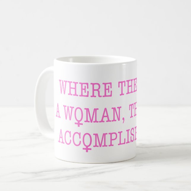 Accomplish Coffee Mug (Front Left)