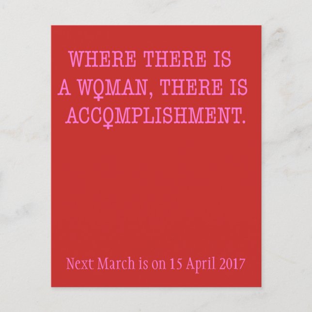 Accomplish Flyer (Front)