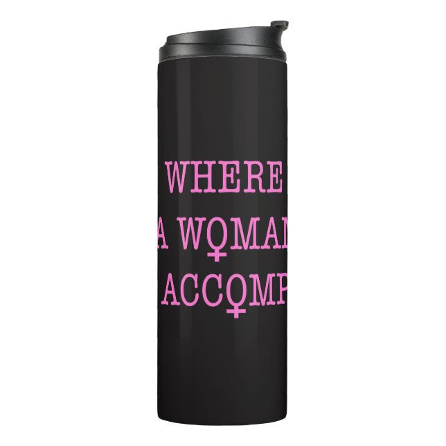Accomplish Thermal Tumbler (Rotated Left)