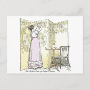 Accomplished Ladies, Jane Austen Pride & Prejudice Postcard