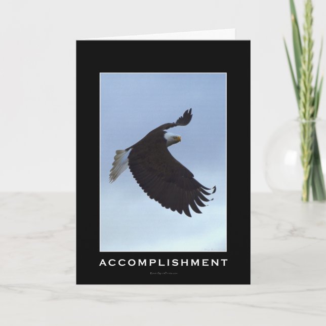 ACCOMPLISHMENT Series Holiday Card (Front)