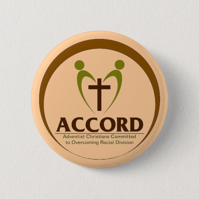 Accord Logo 6 Cm Round Badge (Front)