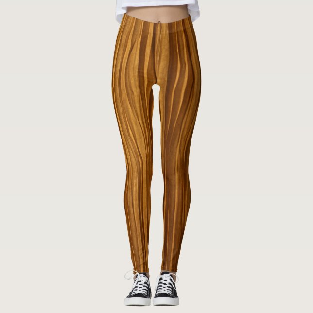 Accordian Design Leggings (Front)