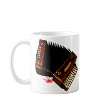 Accordion and Plumeria - Musical Instrument 