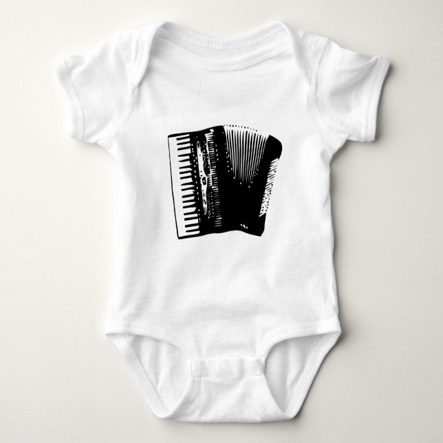 accordion baby bodysuit (Front)