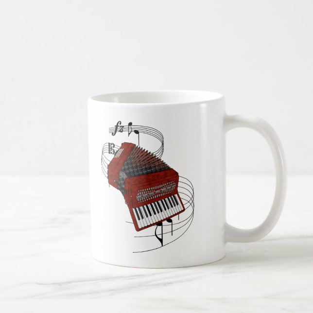 Accordion Coffee Mug (Right)