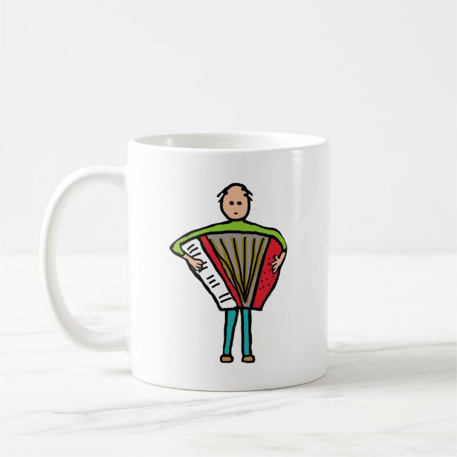 Accordion Coffee Mug (Left)