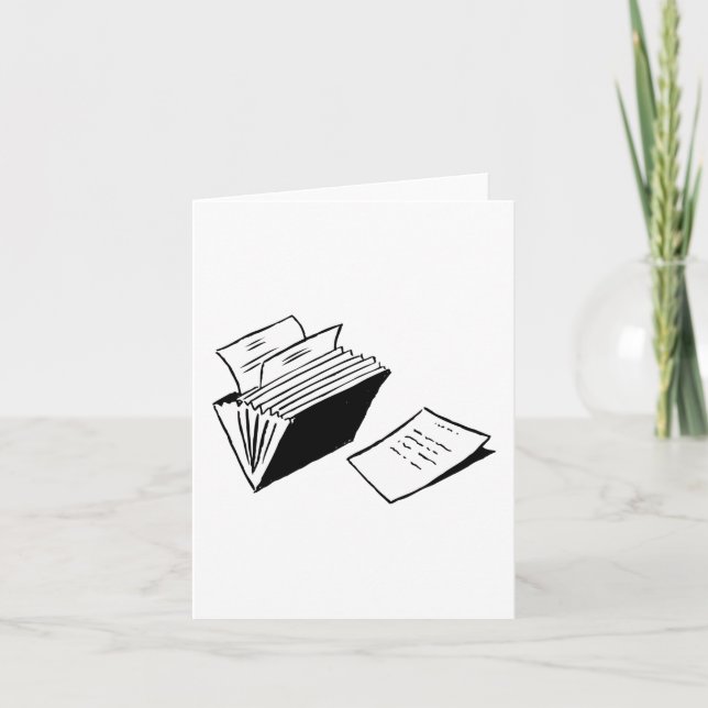 Accordion Folder Card (Front)