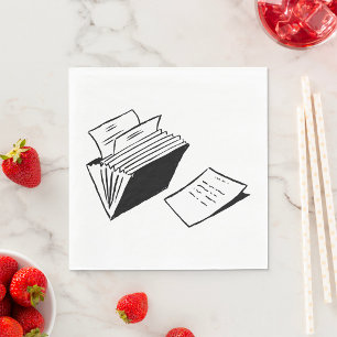 Accordion Folder Napkin