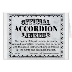 Accordion License